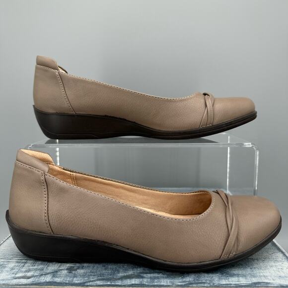 NEW Lifestride Impact Women’s Wedge Taupe Size 8.5 - Picture 1 of 9